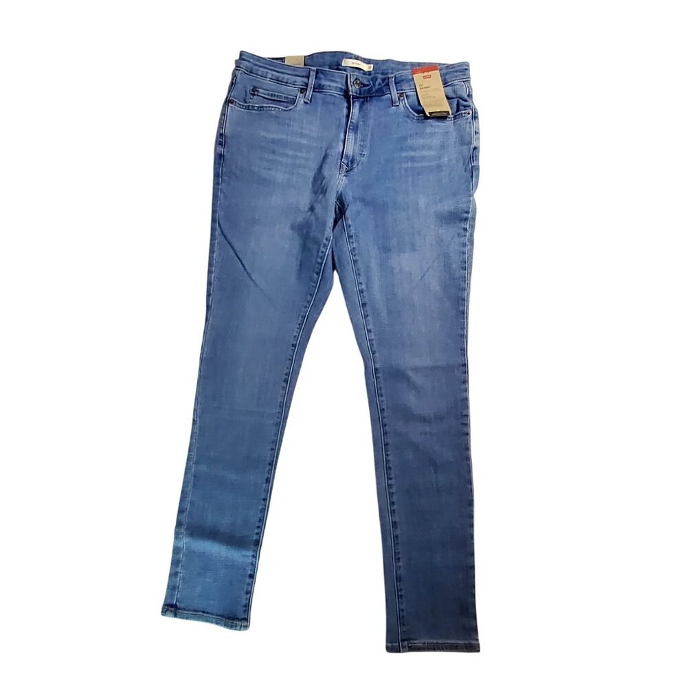 Levis 511 Slim Fit Womens Jeans  33x30 Blue Stretch Denim WaterLess Technology
